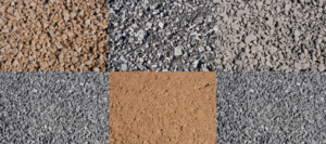 Limestone aggregates