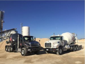 Port Aggregate concrete mixer trucks